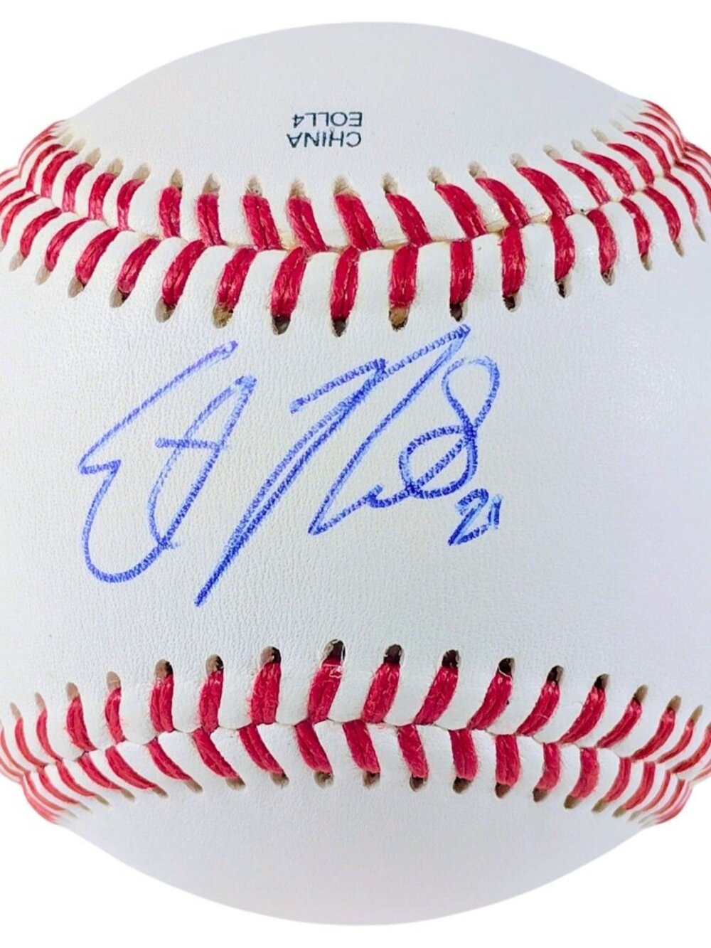Ethan Roberts Autographed Baseball Chicago Cubs Signed COA Proof